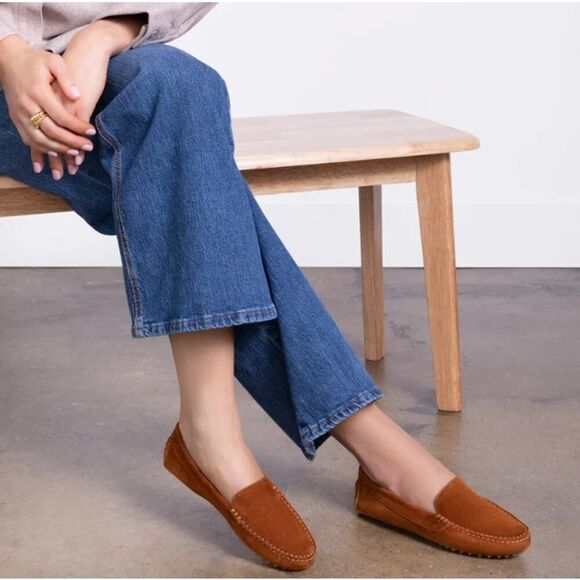 M. Gemi The Felize Suede Loafers Sz. 36.5 (US 6.5) - Picture 1 of 7